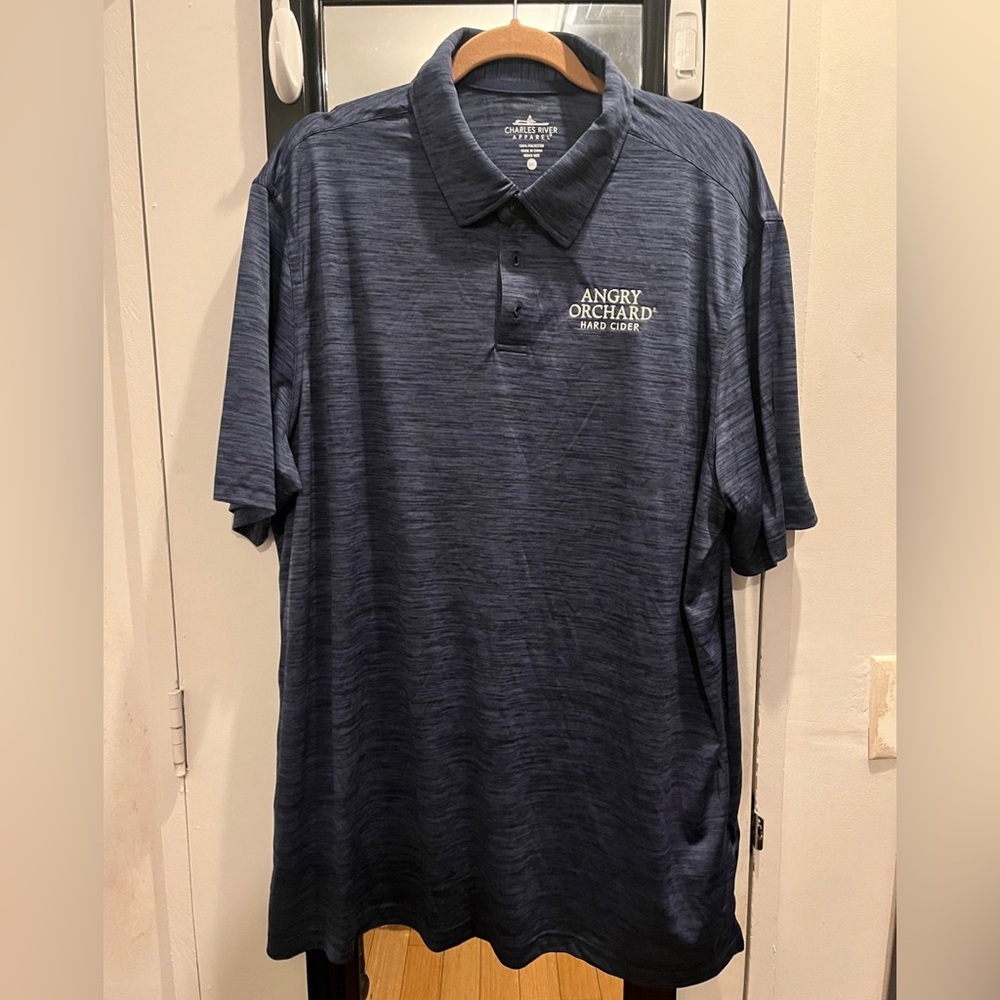 Angry Orchard Cider Polo Shirt (Size XXL)